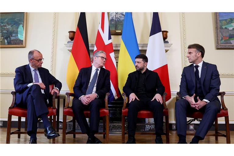 Die vier Staats- und Regierungschefs haben sich auch schon in Präsenz in diesem Format getroffen. (Archivbild)