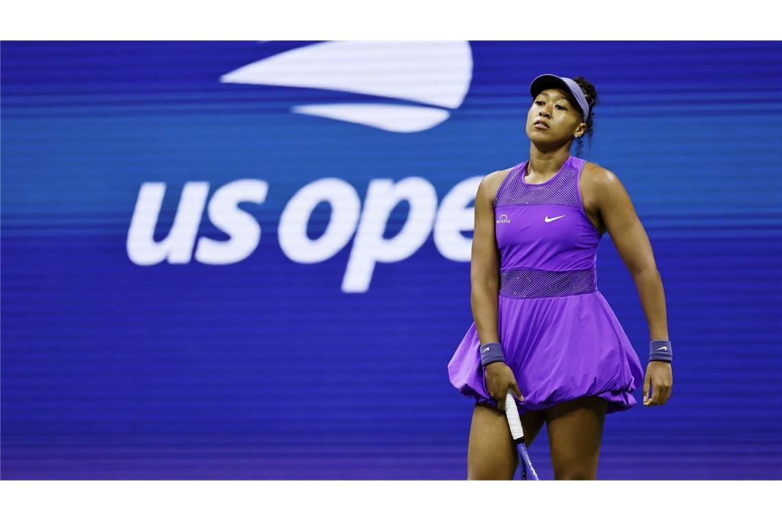 Von Schmach zurück ins Endspiel: Anisimova greift nach Titel Die viermalige Grand-Slam-Siegerin Naomi Osaka kam nicht gegen Amanda Anisimova an.