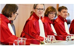 Die Vizepräsidentin des Gerichts, Ann-Katrin Kaufhold, eröffnete die Verhandlung.