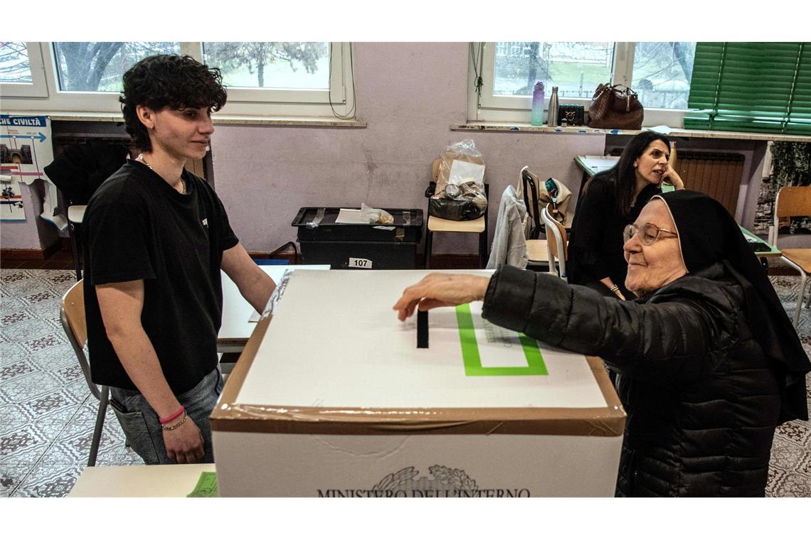 Die Wahllokale waren am Sonntag und Montag geöffnet.