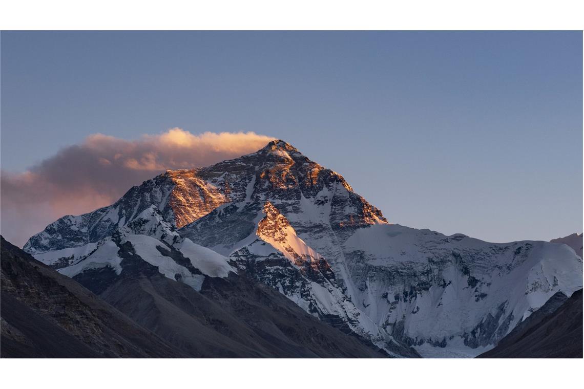 Hunderte Wanderer am Mount Everest aus Schneesturm gerettet Die Wanderer wurden aus dem Schneesturm gerettet (Symbolbild).