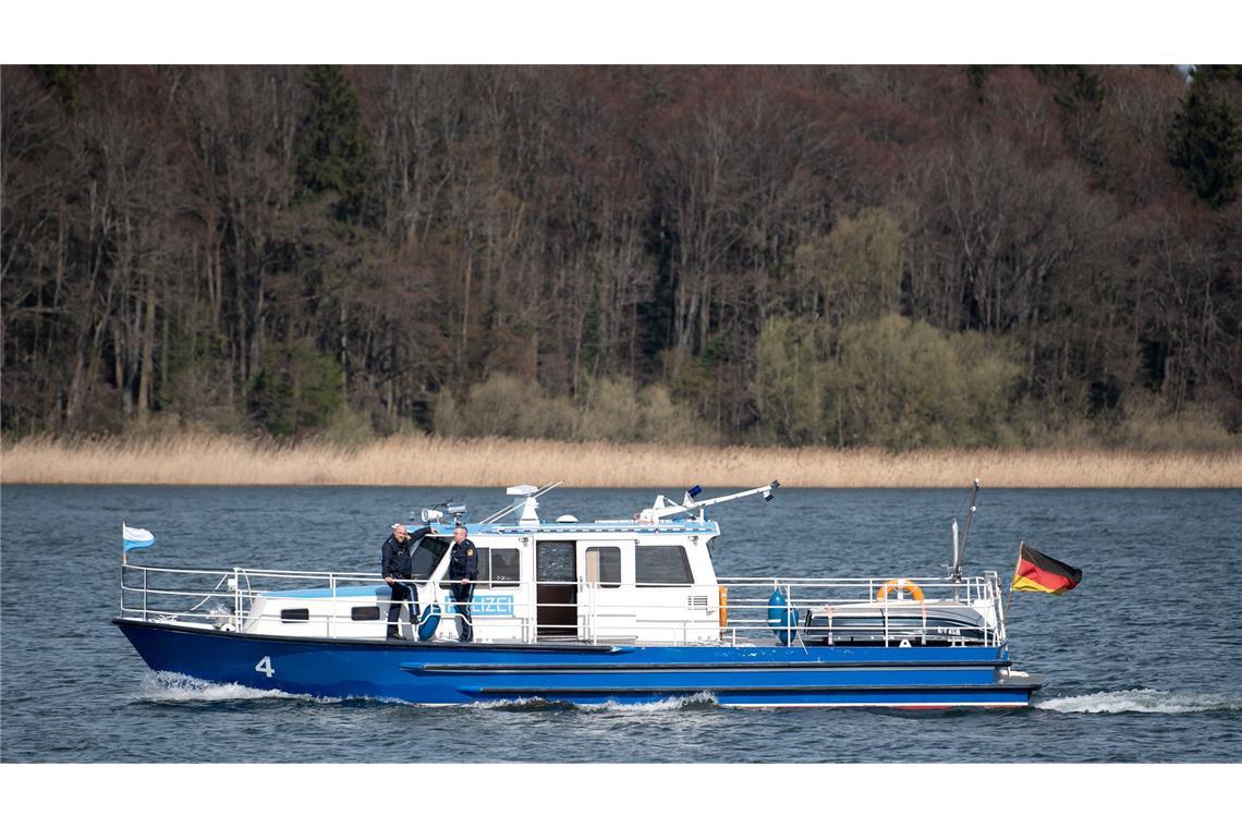 Die Wasserschutzpolizei war im Einsatz. (Symbolbild)