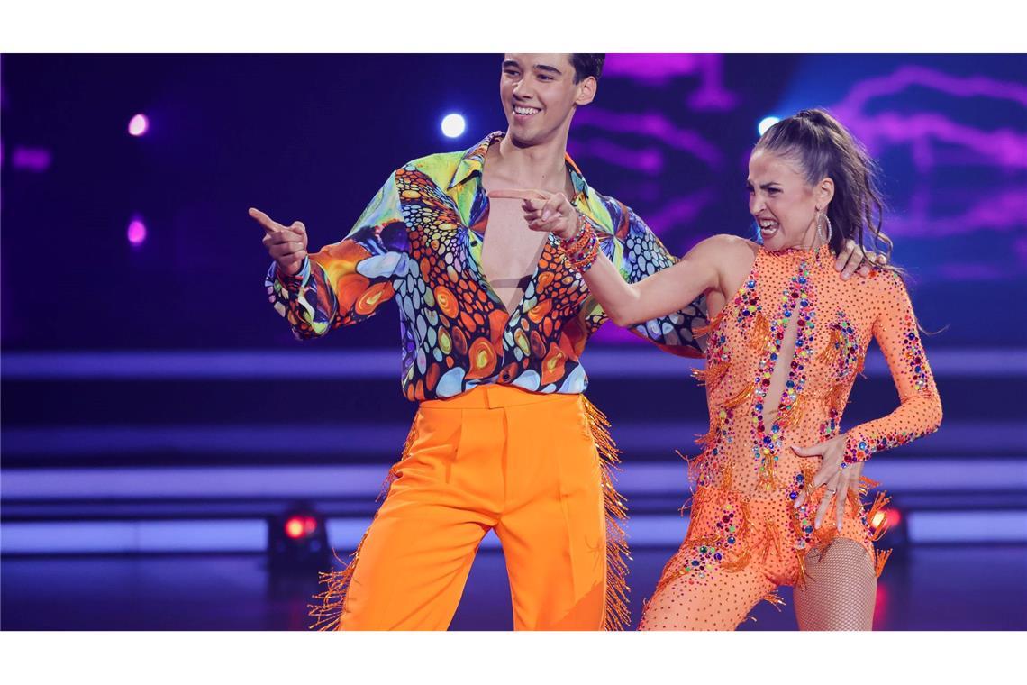 Diego Pooth gewinnt "Let's Dance" Die wenigsten Punkte von der Jury, aber die meisten Anrufe des Publikums.