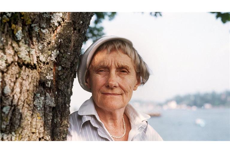 Die Werke von Astrid Lindgren - hier im Jahr 1987 in Stockholm - haben die Kindheit unzähliger Menschen geprägt. (Archivbild)