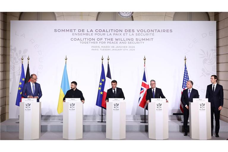 Die westlichen Partnerländer wollen der Ukraine Sicherheitsgarantien geben.