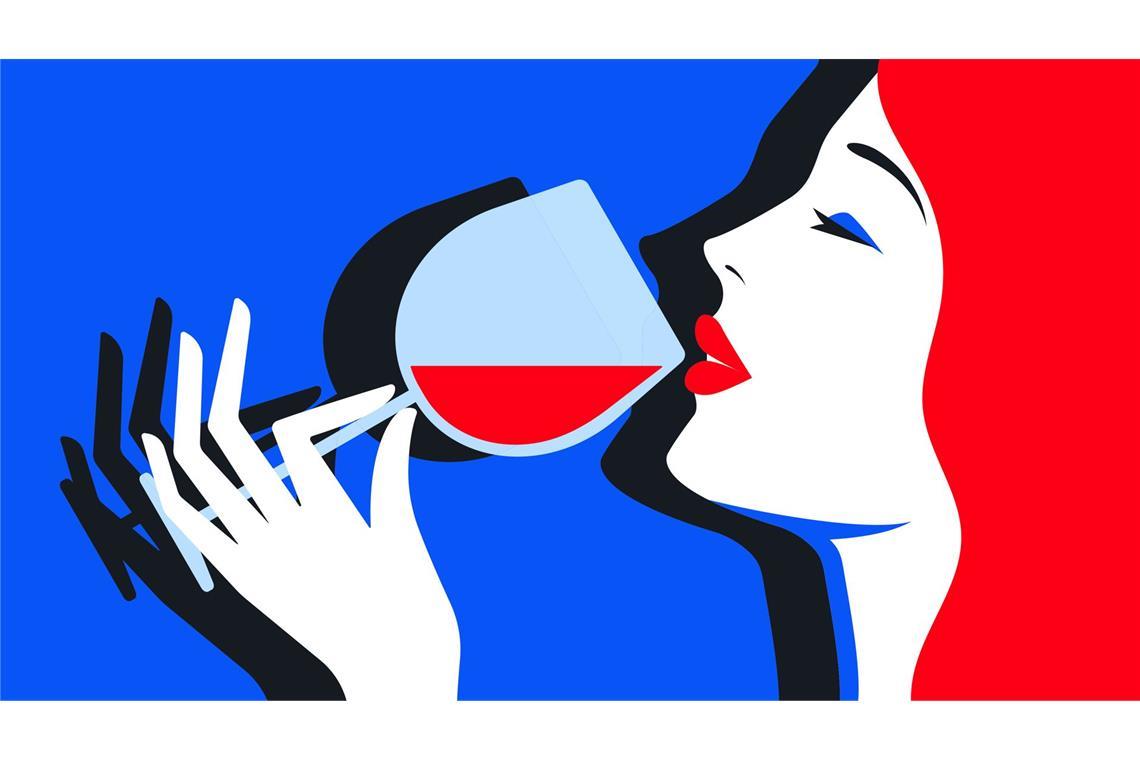 Mütter, die sich mit Wein trösten Die Wine-Moms posten Inhalte, in denen ihr anstrengender Alltag als Mutter mit Alkohol erträglicher wird.