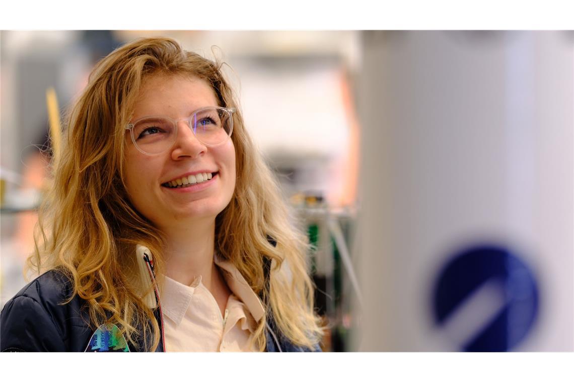 Rabea Rogge soll die erste deutsche Frau im Weltall werden Die Wissenschaftlerin Rabea Rogge fliegt wohl bald ins All.