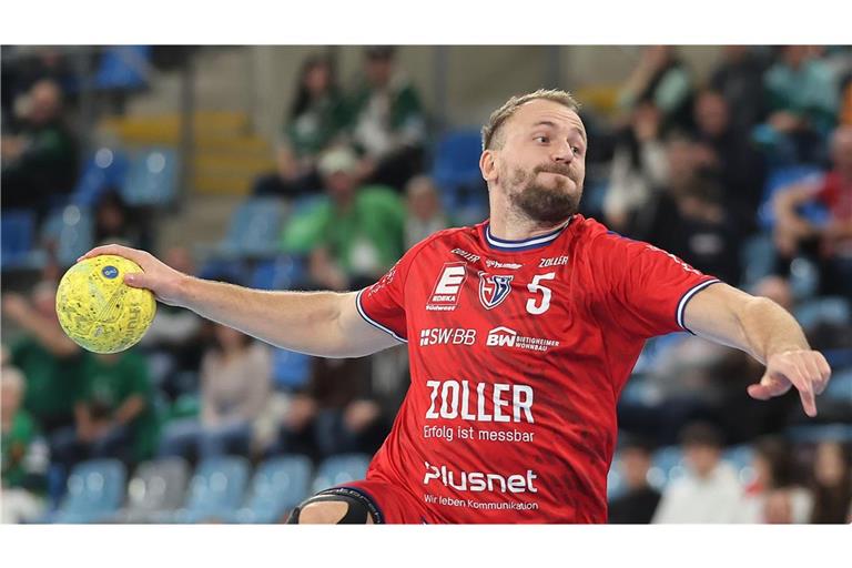 Die Wurfgewalt von Julius Kühn braucht die SG BBM im Kampf gegen den Abstieg aus der Handball-Bundesliga.