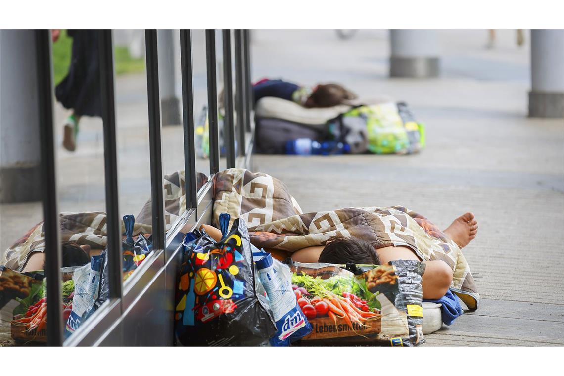Immer mehr Menschen ohne Wohnung in der Landeshauptstadt Die Zahl der wohnungslosen Menschen in Stuttgart ist in den vergangenen Jahren stark gestiegen. (Archivbild)