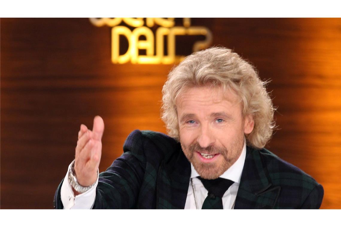Frisch in TV-Rente - Thomas Gottschalk wird 75