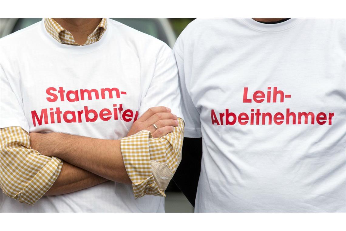 Die Zeitarbeitsbranche leidet besonders stark unter der schwierigen Wirtschaftslage in Deutschland (Symbolfoto).