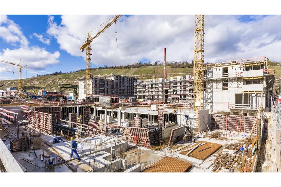 Die Zunahme der Baugenehmigungen in Baden-Württemberg deute auf eine Erholung der Branche hin (Symbolbild).