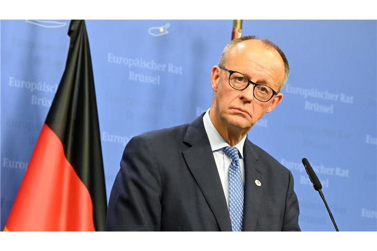 Die Zustimmung zu Kanzler Friedrich Merz ist erneut auf den niedrigsten Wert seit Beginn seiner Amtszeit gefallen.