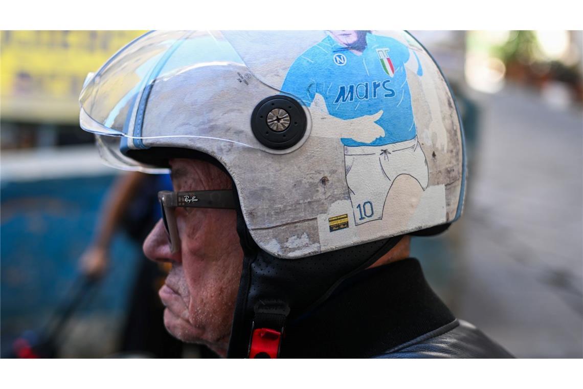 Diego Maradona wird in Neapel wie ein Heiliger verehrt. (Archivbild)