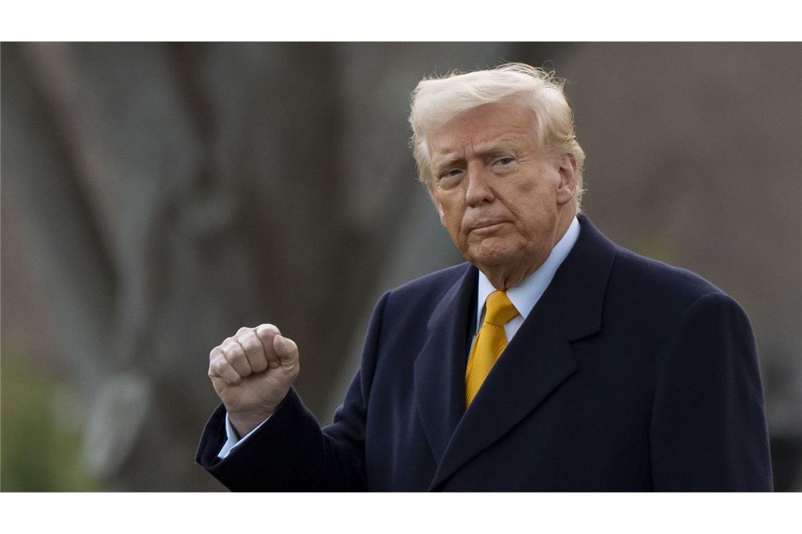 Trumps Stahl- und Aluminiumzölle treten in Kraft Diesmal hat Donald Trump keinen Rückzieher gemacht.