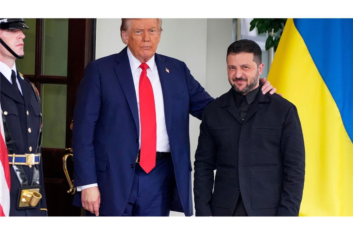 Gipfel im Weißen Haus ist uneins über Waffenruhe für Ukraine