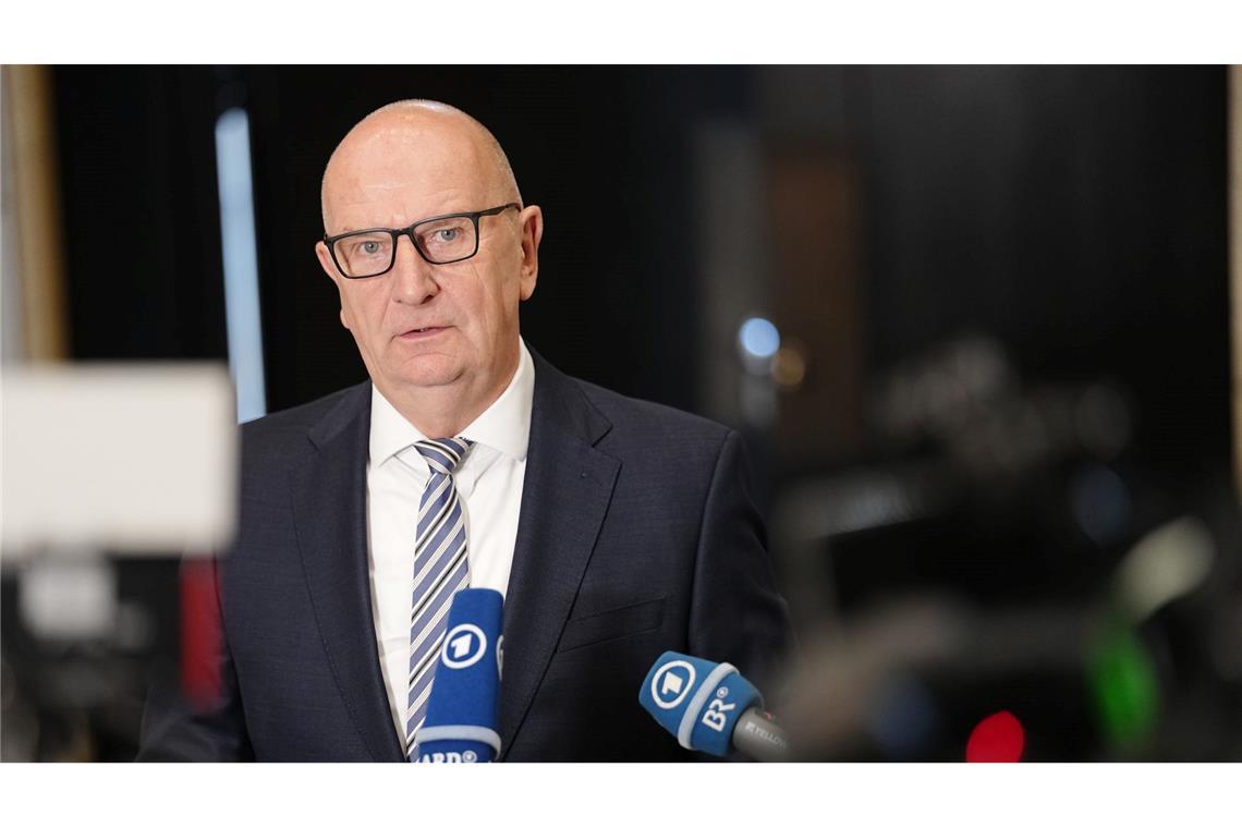 Dietmar Woidke (SPD) zeigte sich vom ersten Vorschlag enttäuscht.