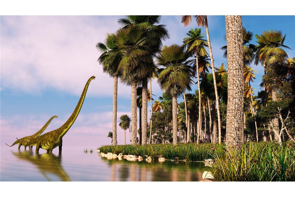 Dinosaurier gestalteten einst riesige Regionen um Dinosaurier prägten die Erde über einen außergewöhnlich langen Zeitraum: Mehr als 160 Millionen Jahre dominierten sie die Ökosysteme und wirkten damit weit nachhaltiger auf Landschaften ein als viele später auftretende Tiergruppen.