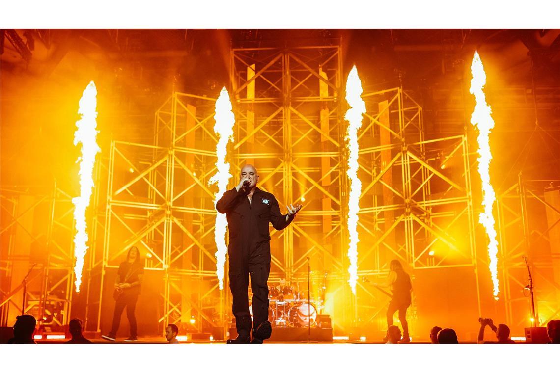 Was man bei einem Konzert von Disturbed lernen kann Disturbed sind am Freitag in der Schleyer-Halle in Stuttgart aufgetreten.