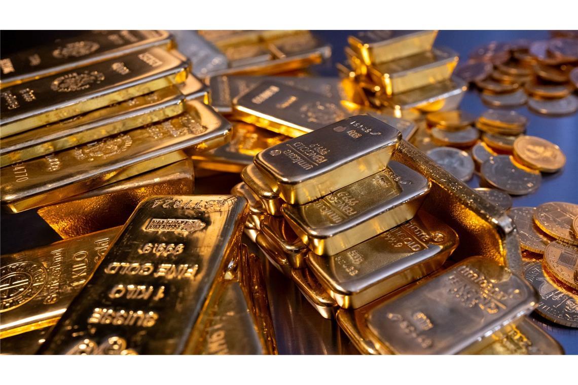 Doch kein sicherer Hafen? Der Goldpreis fällt weiter.