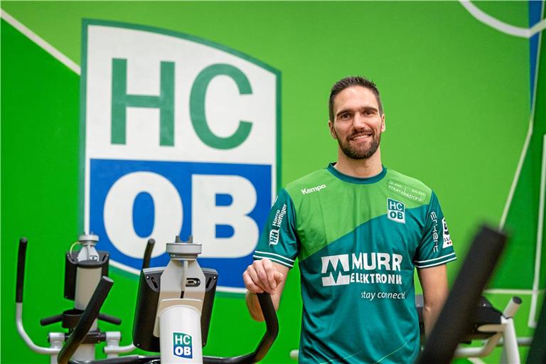 Dominik Weiß freut sich auf den Kampf um den Zweitliga-Verbleib mit Aufsteiger HC Oppenweiler/Backnang. Foto: Alexander Becher