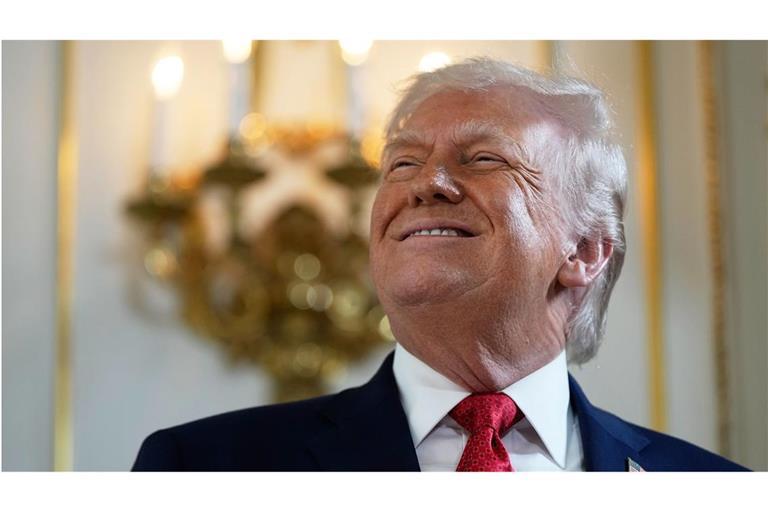 Donald Trump bei einem Auftritt in seinem Mar-a-Lago Club in Palm Beach