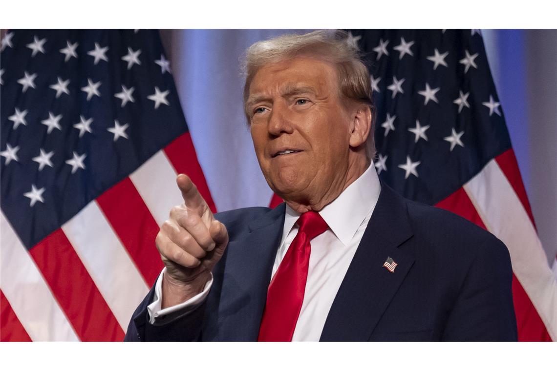 Donald Trump will sich als Präsident für Todesstrafe einsetzen Donald Trump, designierter Präsident der USA, will sich für die Todesstrafe einsetzen (Archivfoto).