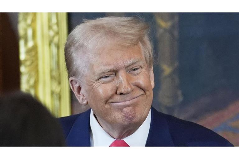 Donald Trump gab dem Magazin „The Atlantic“ ein überraschendes Interview. (Archivbild)