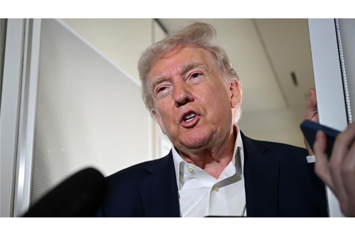 Trump nach kognitivem Test: Hatte "alle Antworten richtig" Donald Trump geriet beim Erzählen über seinen Gesundheitscheck regelrecht ins Schwärmen.