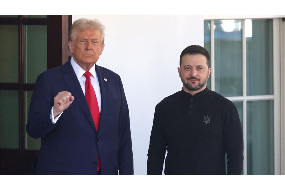 Trump begrüßt Selenskyj im Weißen Haus Donald Trump hat den ukrainischen Präsidenten Wolodymyr Selenskyj ins Weiße Haus eingeladen.