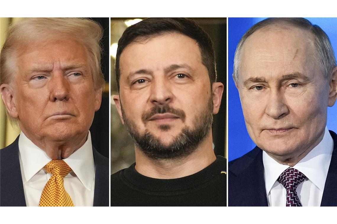 Donald Trump hat einen neuen Vorschlag zur Beendigung des Ukraine-Kriegs gemacht. Wie reagieren Wolodymyr Selenskyj und Wladimir Putin?