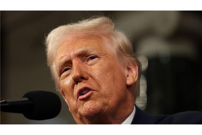 Donald Trump hat in seiner Rede vor dem Kongress den Bau einer „gigantischen“ Gas-Pipeline in Alaska angekündigt.