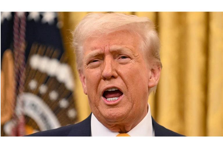 Donald Trump hatte wenig Interesse am deutschen Wahlkampf gezeigt. (Archivbild)