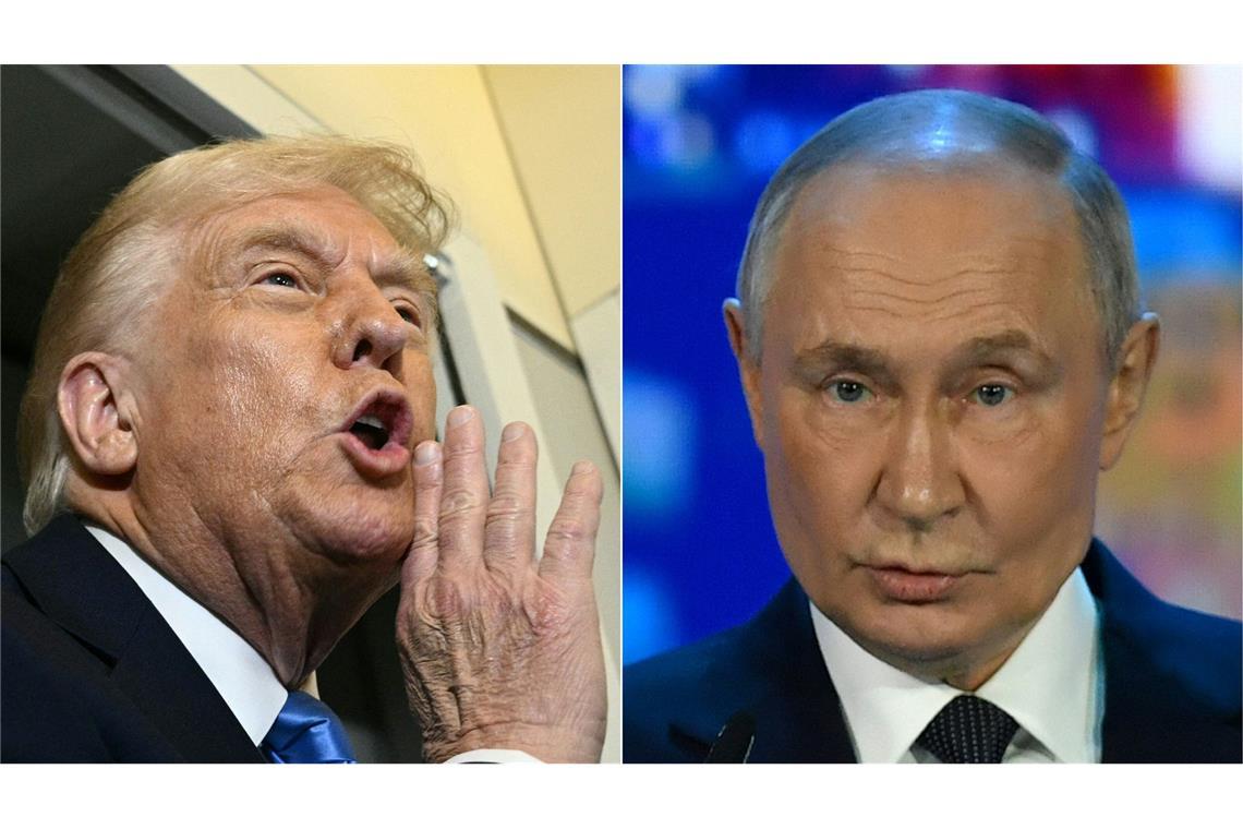 „Sehr verärgert“ – US-Präsident mit scharfen Worten in Richtung Putin Donald Trump ist sauer auf Wladimir Putin.