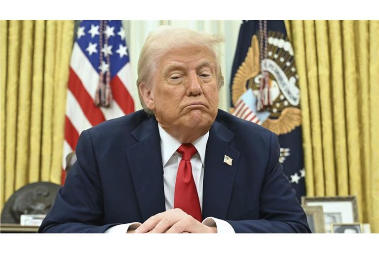 Donald Trump ist zum zweiten Mal Präsident der USA – und würde gerne ein drittes Mal gewählt werden.