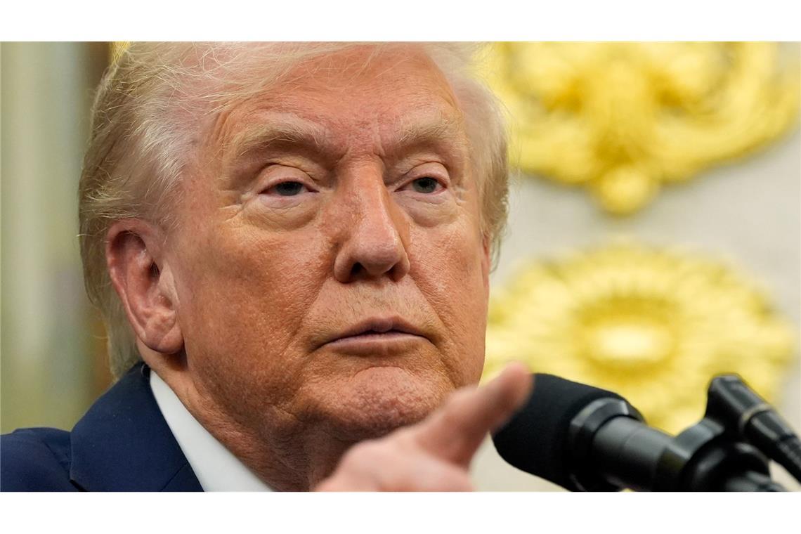 Donald Trump schlägt wieder versöhnlichere Töne Richtung China an.