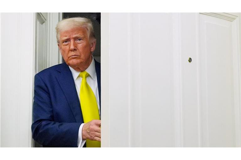 Donald Trump verbreitet eine eigenwillige Osterbotschaft. (Archivbild)