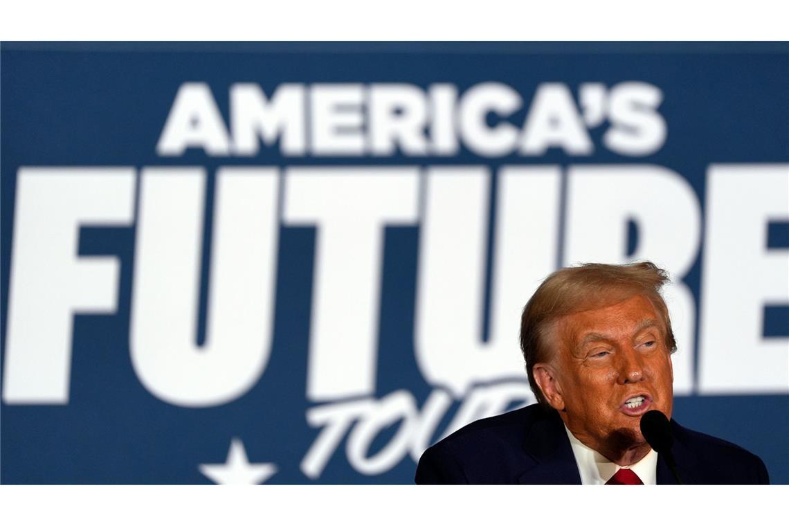 Schicksalsstaat Pennsylvania Donald Trump verspricht Pennsylvania eine „strahlende Zukunft“.