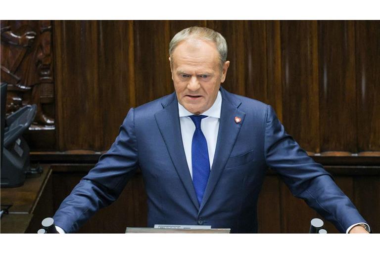 Donald Tusk bleibt Regierungschef in Polen.