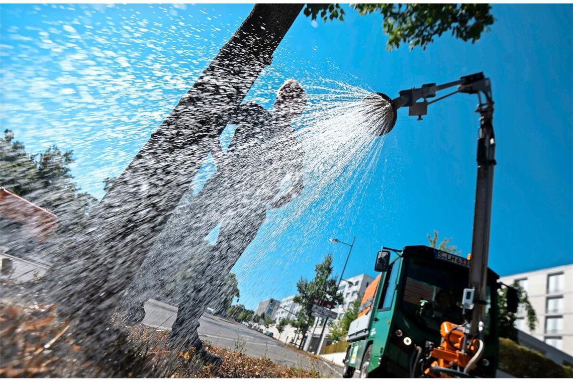 Nicht mehr mit Abwasser gießen Drei Jahre lang wurde in Stuttgart zu einem großen Anteil mit Brauchwasser gegossen.
