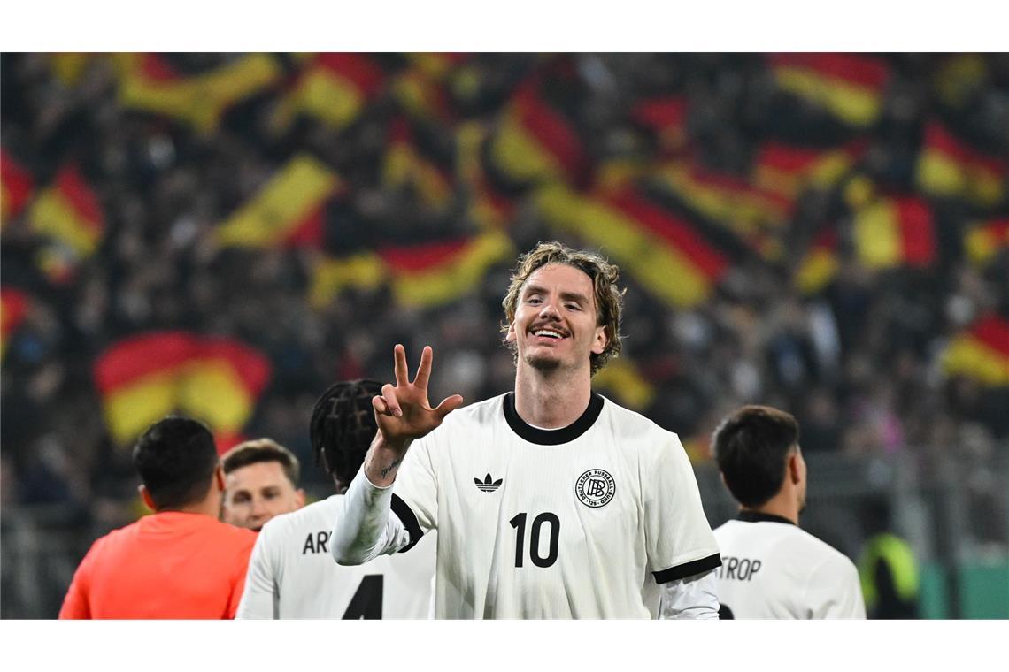 Dreierpack von Woltemade: U21 besiegt Spanien mit 3:1 Dreifacher Torschütze: Nick Woltemade