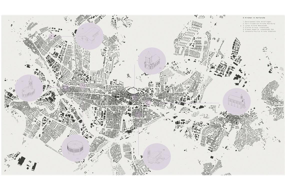 Angehende Stuttgarter Architekten gewinnen den Preis „Junge Hugos“ Dritte im Bunde der Hauptgewinner: Preis für Anna Klotzkis sechs Kirchenumnutzungsideen: „Refugium – Verborgene Heterotope“, KIT – Karlsruher Institut für Technologie, Institut Entwerfen von Stadt und Landschaft / Stadt und Wohnen, Institut Entwerfen, Kunst und Theorie / Architekturkommunikation.