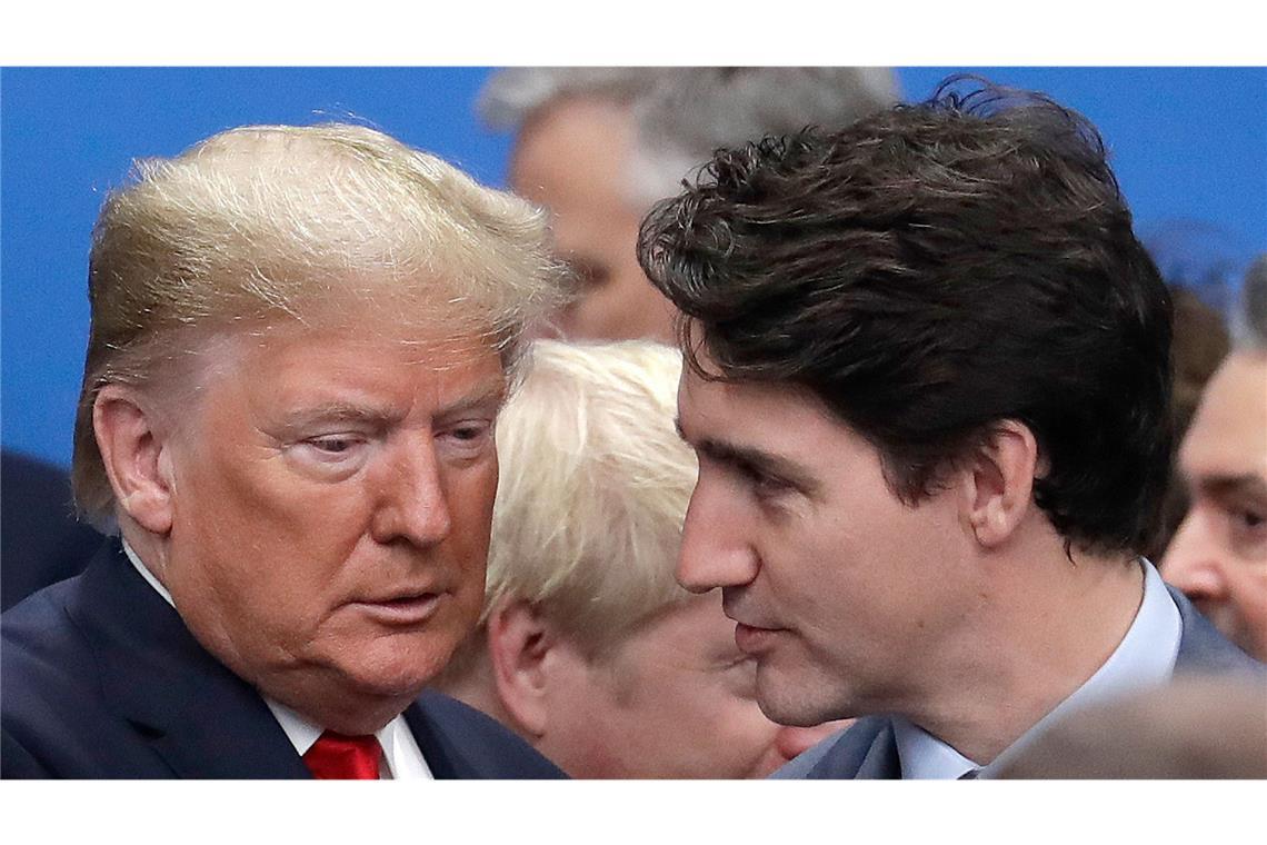 Trudeau kündigt Gegenzölle auf US-Waren an Droht ein nordamerikanischer Handelskrieg?