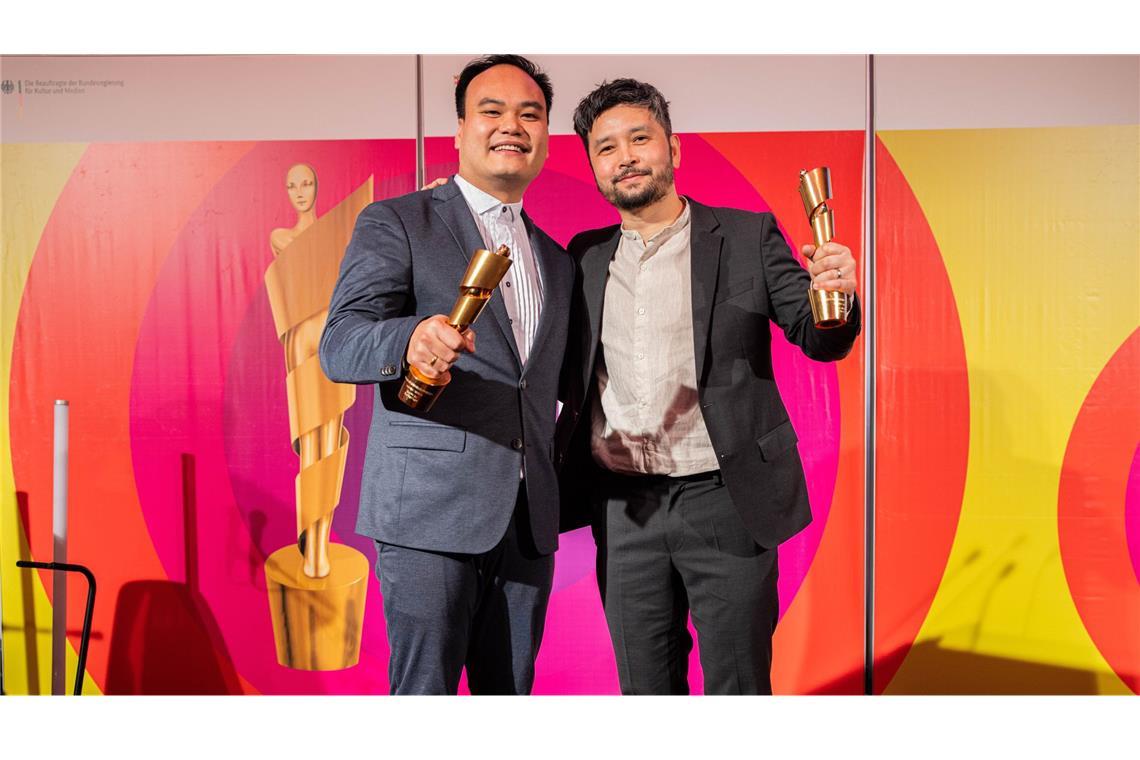 Stuttgarter gewinnt Deutschen Drehbuchpreis Duc Ngo Ngoc (links) und Duc-Thi Bui erzählen in ihrem Drehbuch die Geschichte einer unerwarteten Freundschaft.