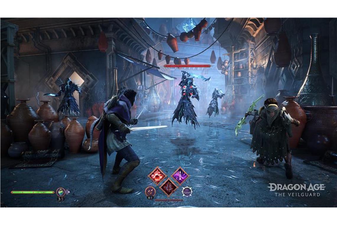 Knüpft das neue Rollenspiel an Biowares ruhmreiche Zeiten an? Dynamische Kämpfe nehmen einen guten Teil der Spielzeit in Anspruch – und machen Laune.