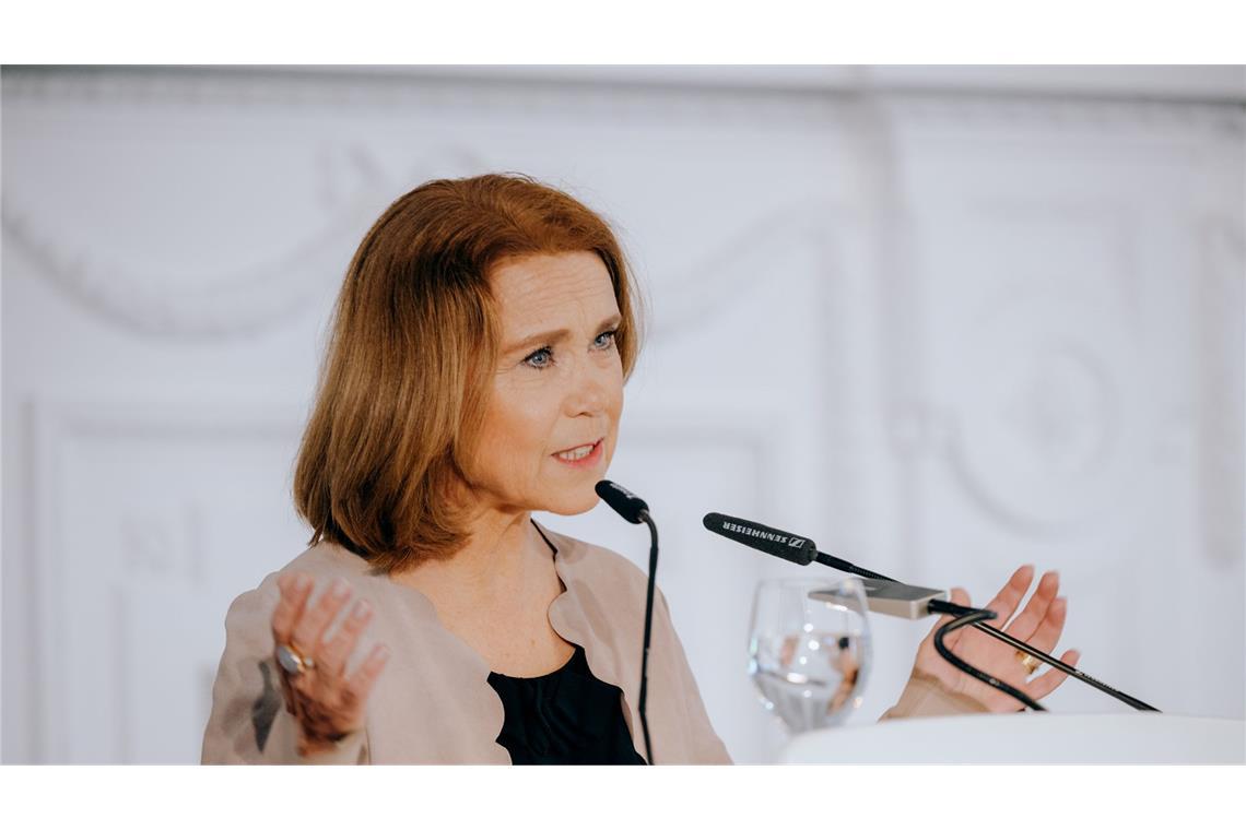 Ebenso wie die Wissenschaftsministerin Petra Olschowski.