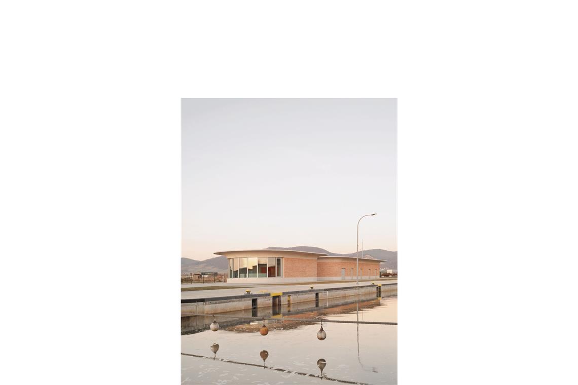 Großer Architekturpreis – auch diese Stuttgarter Bauten sind nominiert Ecker Architekten gestalteten die Neckarschleuse Schwabenheim, Dossenheim-Schwabenheim nahe Heidelberg.
