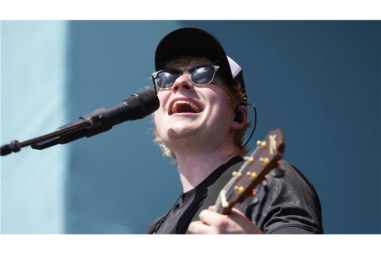 Ed Sheeran steht auf Platz eins.