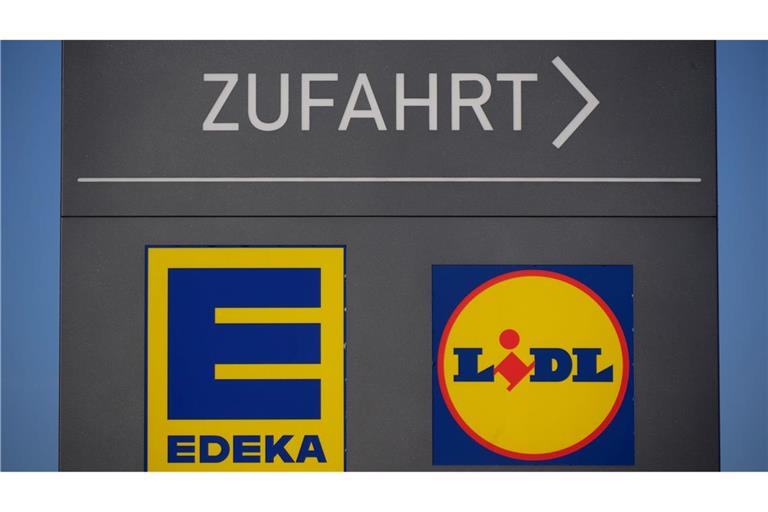 Edeka und Lidl zählen zu den größten Lebensmittelhändlern in Deutschland.