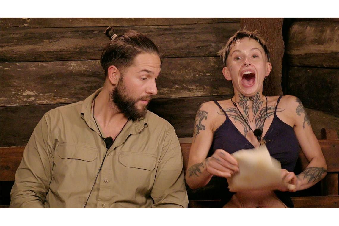 Edith Stehfest entgeht Rauswurf aus dem RTL-Dschungelcamp Edith und Maurice erhielten die wenigsten Zuschauerstimmen.